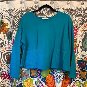 Turquoise top (bryn walker)